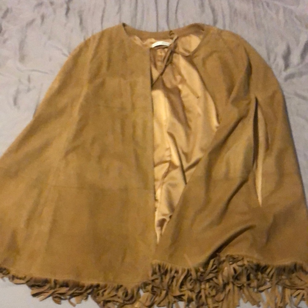 Alice + Olivia Goat Leather Shawl